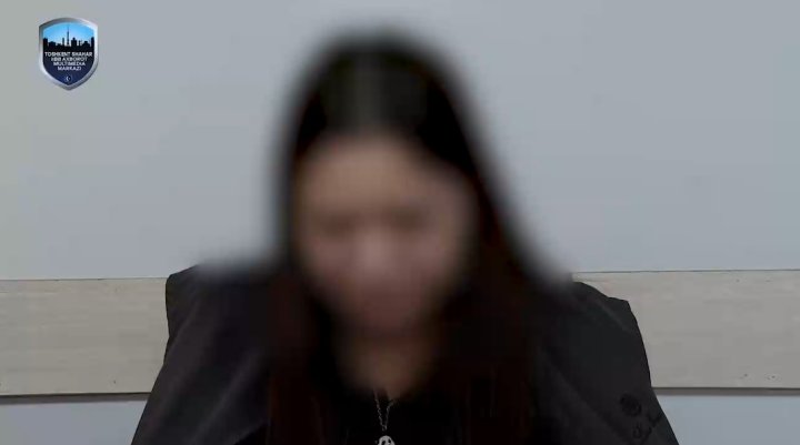 В Ташкенте девушка помогала своим друзьям распространять закладки с наркотиками - видео