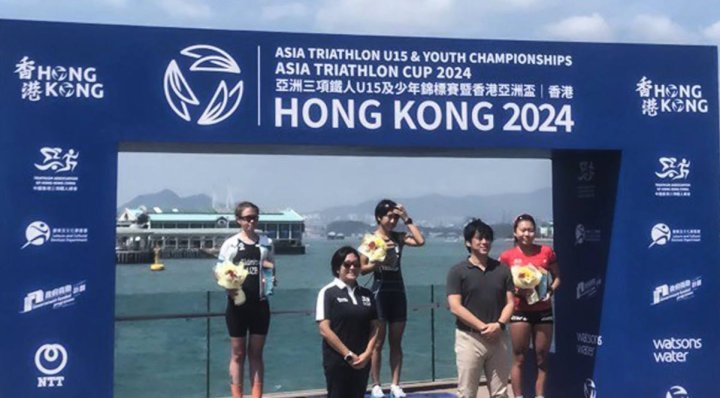 Узбекистанка завоевала серебро на чемпионате Азии по триатлону среди юниоров в Гонконге