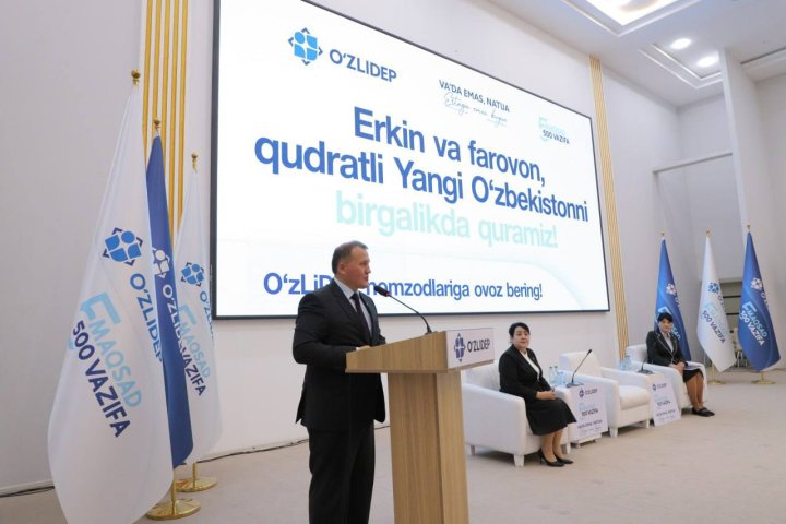 Гулистанские избиратели высоко оценили инициативы УзЛиДеП по развитию сферы образования