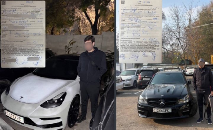 В Ташкенте наказали водителей двух дорогих иномарок, которые устроили гонки