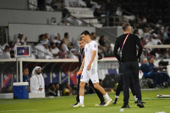 Узбекистан потерял двух ведущих игроков в матче против Катара