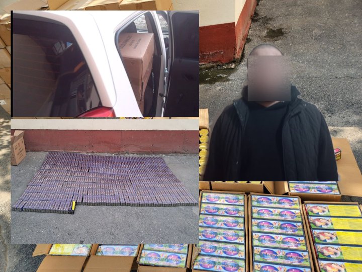 В Маргилане пресекли перевозку новогодней пиротехники