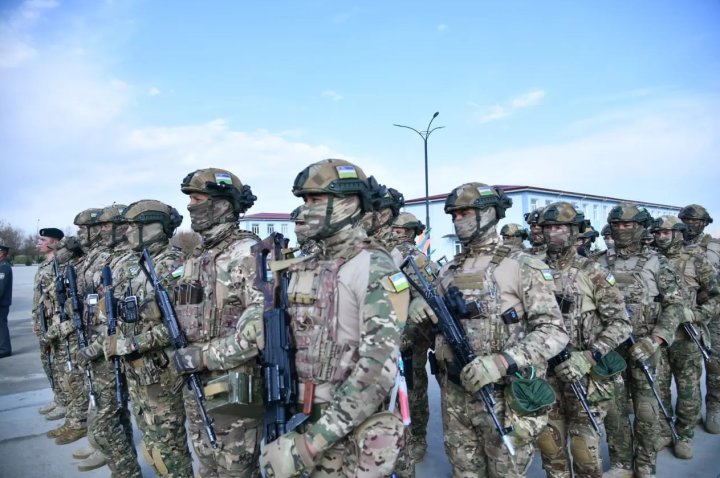 Узбекистан и Казахстан успешно завершили совместные военные манёвры «Hanjar-2024»