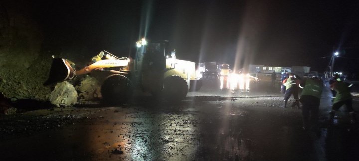 На перевале «Камчик» сошёл оползень