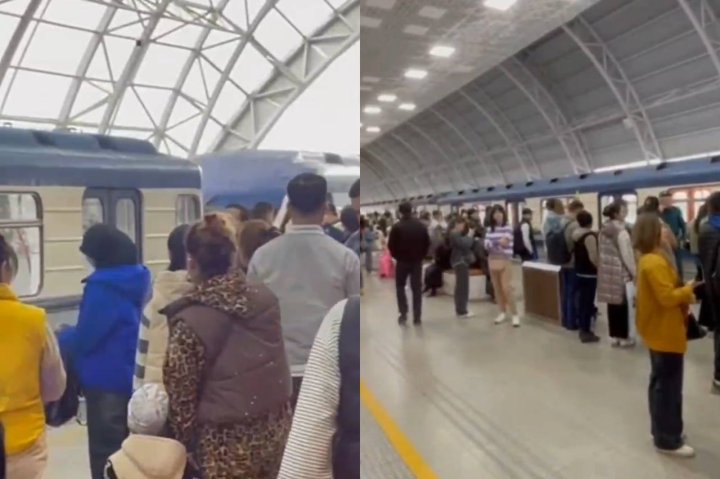 Поломка поезда парализовала движение в Ташкентском метро