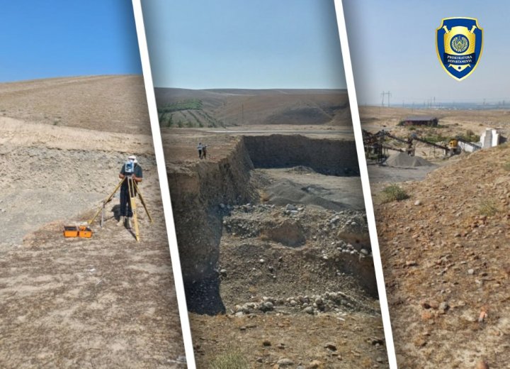 В Кувасае при проведении геологических исследований незаконно добыли 18,34 тыс. кубометров песчано-гравийной смеси