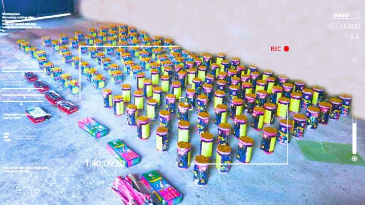 В доме жителя Ташкентской области выявили новогоднюю пиротехнику