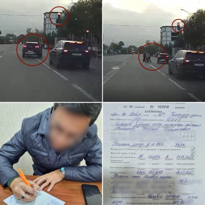 В Ташкенте водитель автомобиля «Tracker» чуть не сбил нескольких школьников, грубо нарушив ПДД - видео
