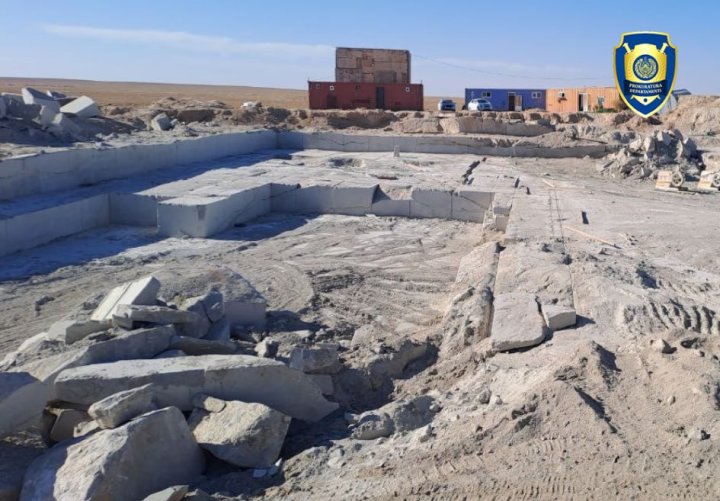 В Навои выявили случай незаконной добычи гранита, ущерб превысил 220 млн сумов