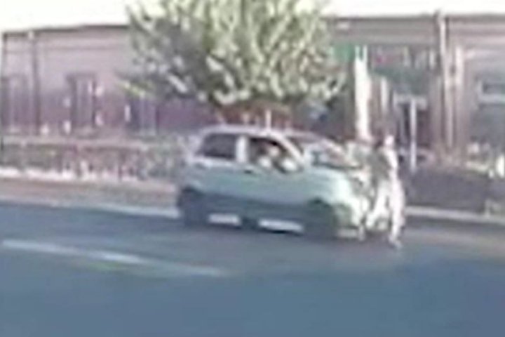 Водитель автомобиля Matiz, который сбил женщину в Бухаре, отделался штрафом в 2 млн сум — видео
