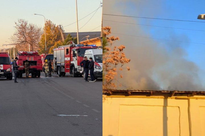 В одном из домов Яшнабадского района Ташкента вспыхнул пожар