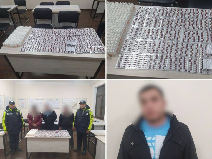 Сотрудники ДПС пресекли перевозку в Ташкент крупной партии психотропных препаратов