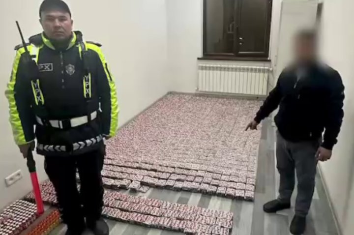 В автомобиле «Cobalt», через перевал «Камчик», пытались провезти десятки тысяч единиц психотропных препаратов