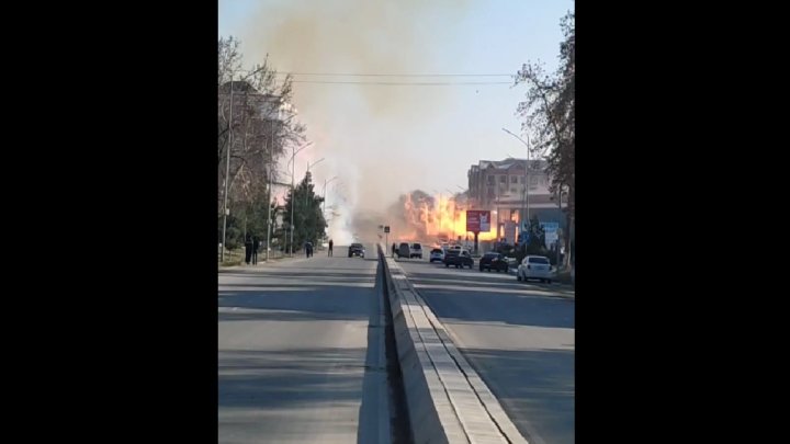 Страшный взрыв произошёл в Фергане, несколько человек погибли - видео