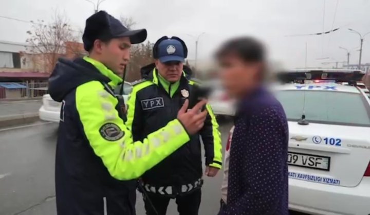 Водитель автобуса «Хива-Ургенч» находился за рулём в нетрезвом состоянии