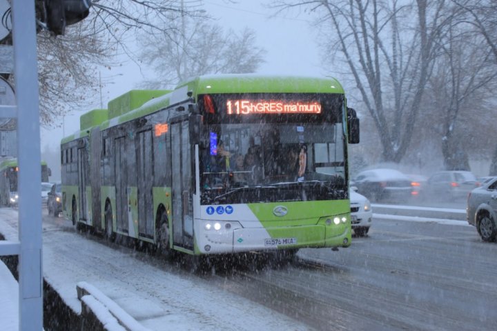 В Ташкенте утвердили график движения автобусов в выходные дни декабря