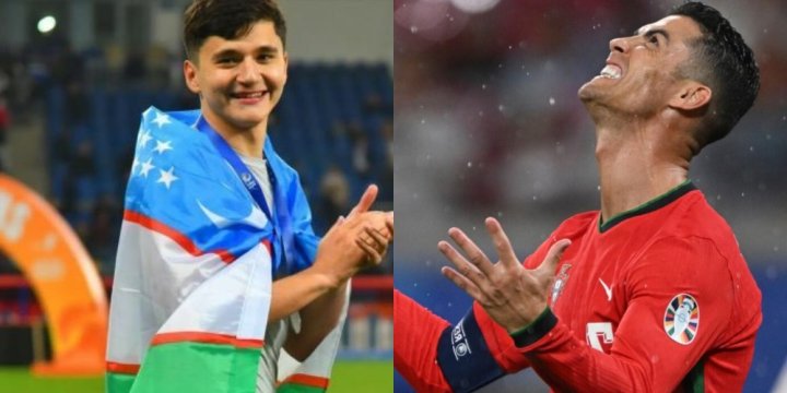 Оценивается как Роналду: Узбекский защитник сравнялся с Криштиану