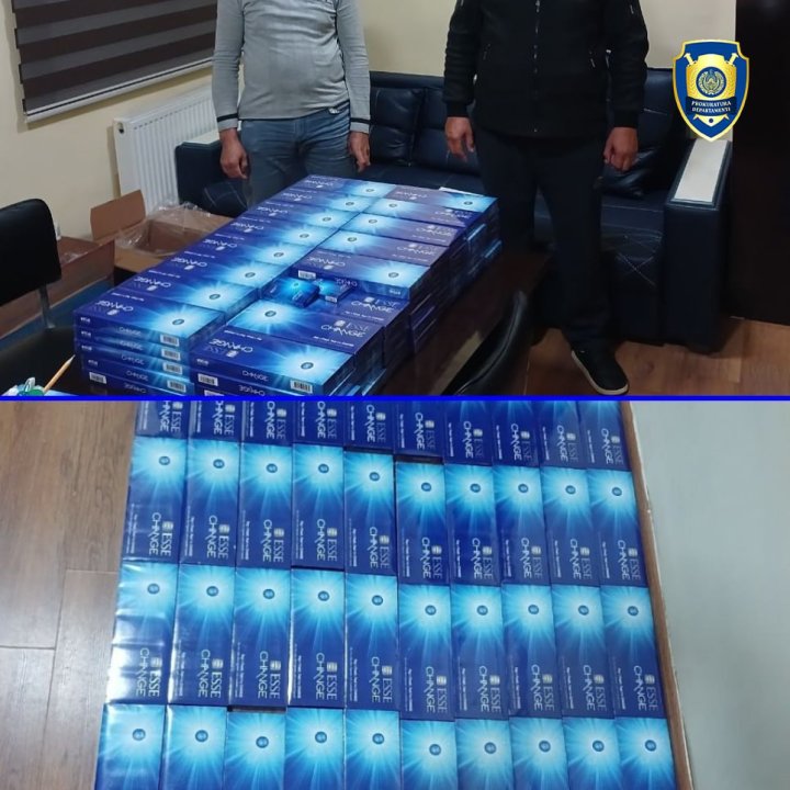 В Ферганской области пресекли незаконный оборот сигарет, общей стоимостью более 80 млн сумов