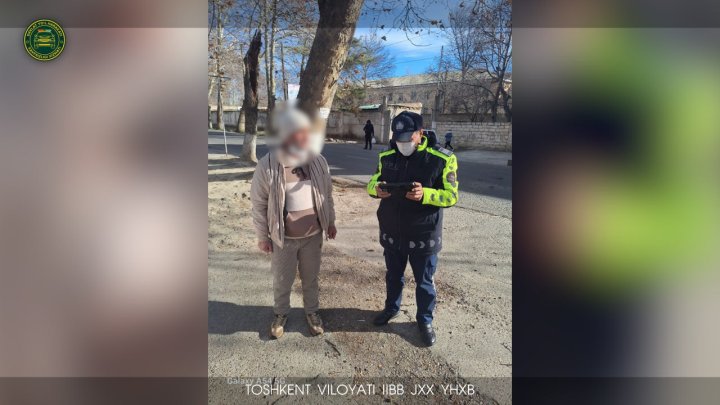 В Ахангаране нарушивший ПДД пешеход оказался в розыске