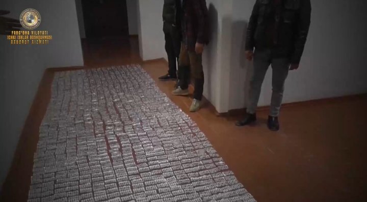 В Фергане пресекли распространение крупной партии психотропных препаратов на 1,26 млрд сумов - видео
