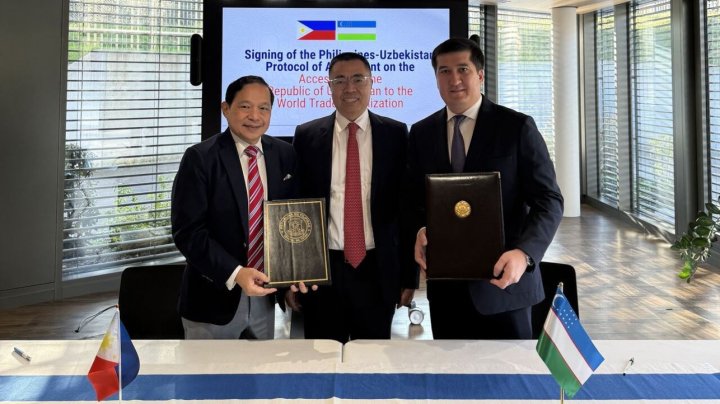 Узбекистан и Филиппины подписали протокол по ВТО