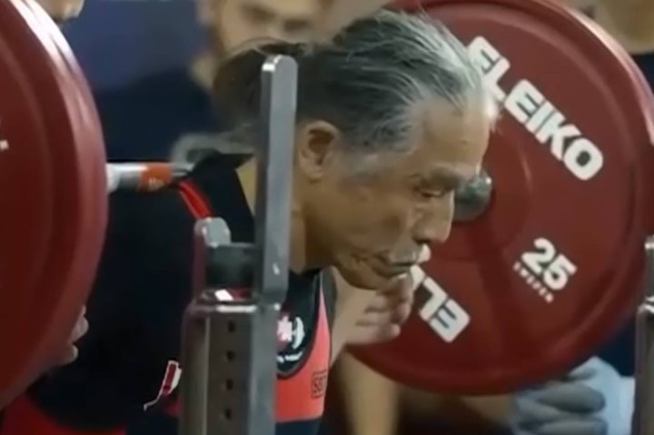 141 кг: 79-летний японец шокировал ташкентцев — видео