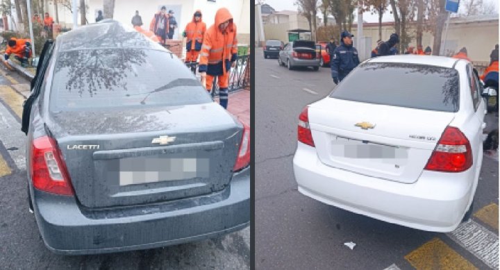 В Мирзо-Улугбеском районе столкнулись автомобили «Lacetti» и «Nexia-3»