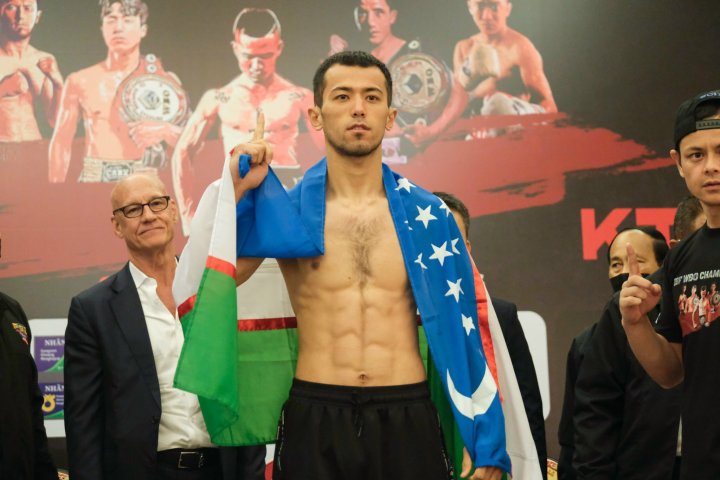 В Казахстане проиграл непобедимый боксёр из Узбекистана