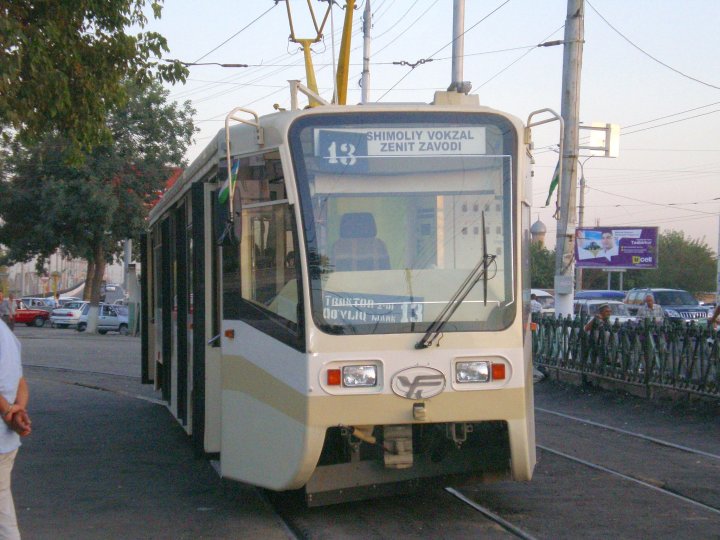 Ташкент планирует строительство новой трамвайной линии