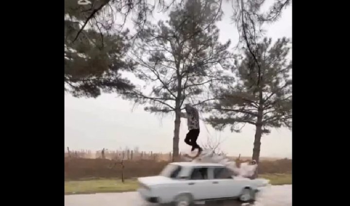 В Ташкенте блогер ради лайков чуть не лишился жизни - видео