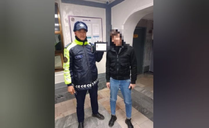 В Алмалыке задержали водителя автомобиля «Cobalt», который оказался в розыске