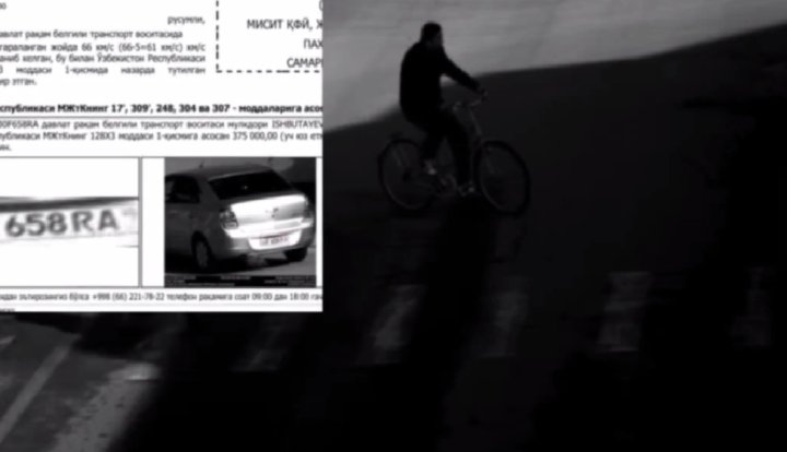 Житель Самаркандской области получил необычный штраф за нарушение ПДД - видео