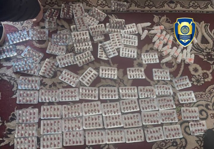 Ранее судимый житель Ташкентской области хранил в своём доме крупную партию психотропных препаратов