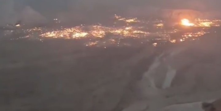 В Минэнерго Узбекистана рассказали о причинах очагов возгорания на месторождении в Байсунском районе