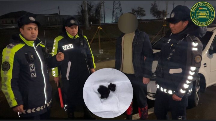 В Сергелийском районе у пассажира автомобиля «Lacetti» выявили наркотики