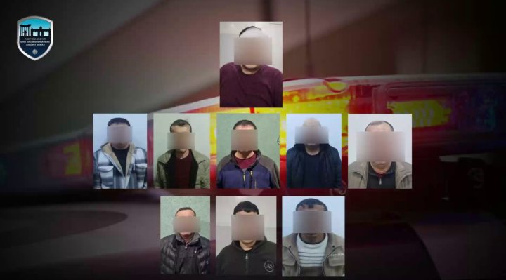 «Топор и ножи»: Так в Ферганской области защищались от сотрудников ОВД участники игорного притона