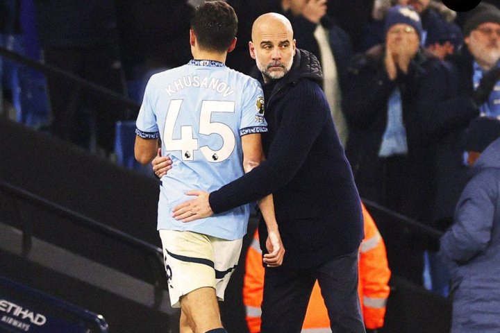 «Мне придётся выучить узбекский»: Пеп Гвардиола высказался о неудачном дебюте Абдукодира Хусанова