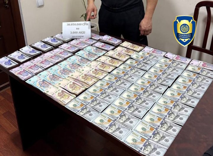 В Гулистане задержали гражданина, который занимался незаконным обменом иностранной валюты