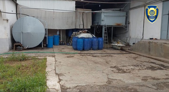 В Ташкентской области из незаконного оборота изъяли 10 тыс. литров этилового спирта