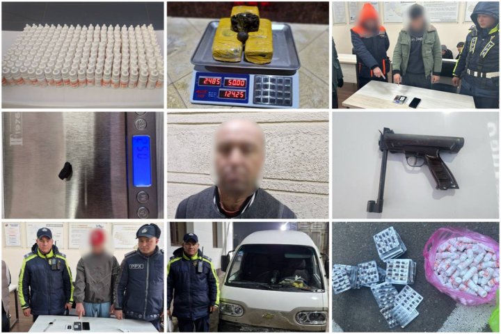 Сотрудниками ДПС, на перевале «Камчик», пресечены несколько случаев перевозки запрещённых предметов и веществ