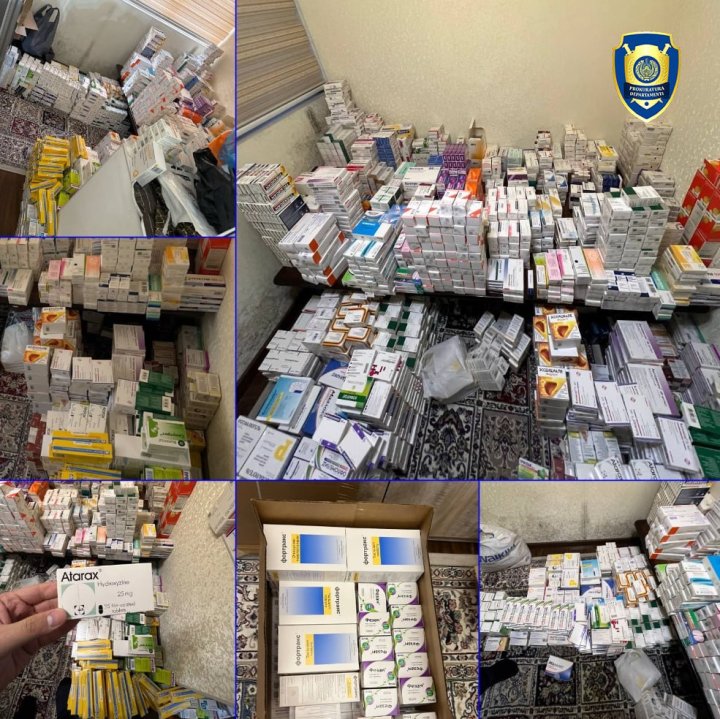 Десятки тысяч лекарственных препаратов изъяли из незаконного оборота в городе Ташкенте