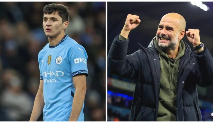 Пеп Гвардиола удивился тому, что узбекский защитник Абдукодир Хусанов прибыл в Лондон без личных вещей