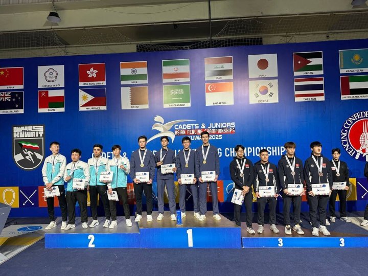 Узбекистан – чемпион Азии по фехтованию-2025