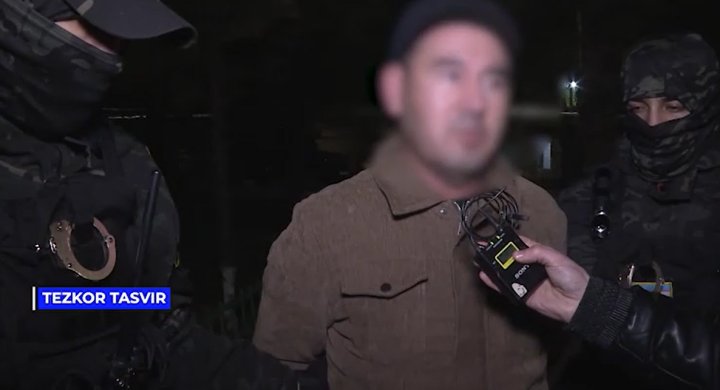 В Ташкенте очередной наркоторговец при задержании попросил прощения - видео