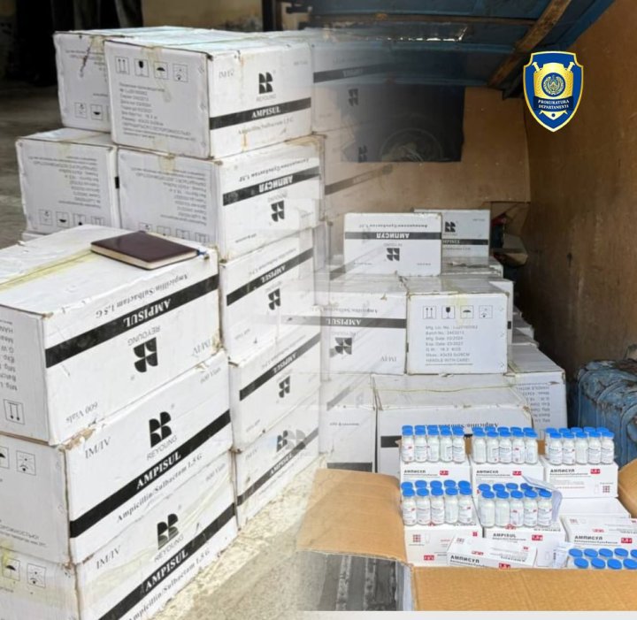 6 000 упаковок лекарственного препарата «AMPISUL» были изъяты из незаконного оборота в Фергане
