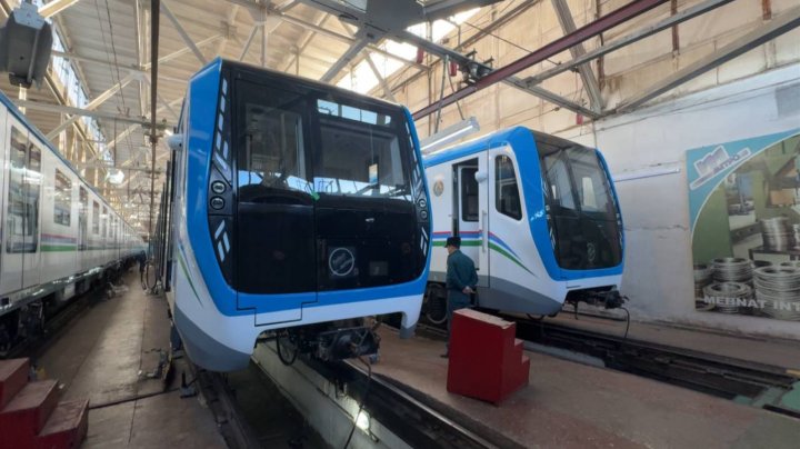 Ташкентский метрополитен получил новые составы