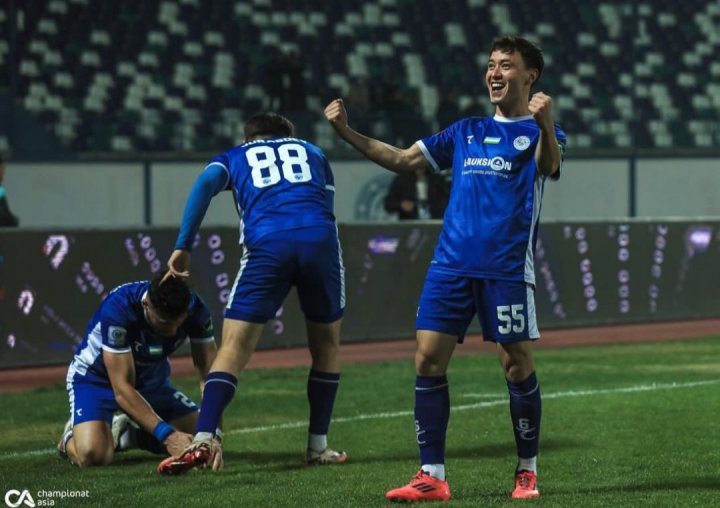 16 голов: Узбекский Навбахор уничтожил клуб из ОАЭ