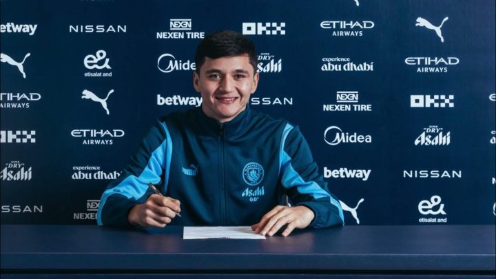 Тренер узбекского клуба «Сурхан» назвал переход Хусанова в «Манчестер Сити» ошибкой