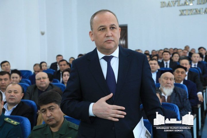 В Джамбайском районе Самаркандской области назначили нового хокима