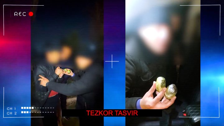 В Ташкентской области наркокурьеры перевозили наркотики в носке